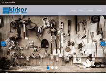 Tablet Screenshot of kirkor.com